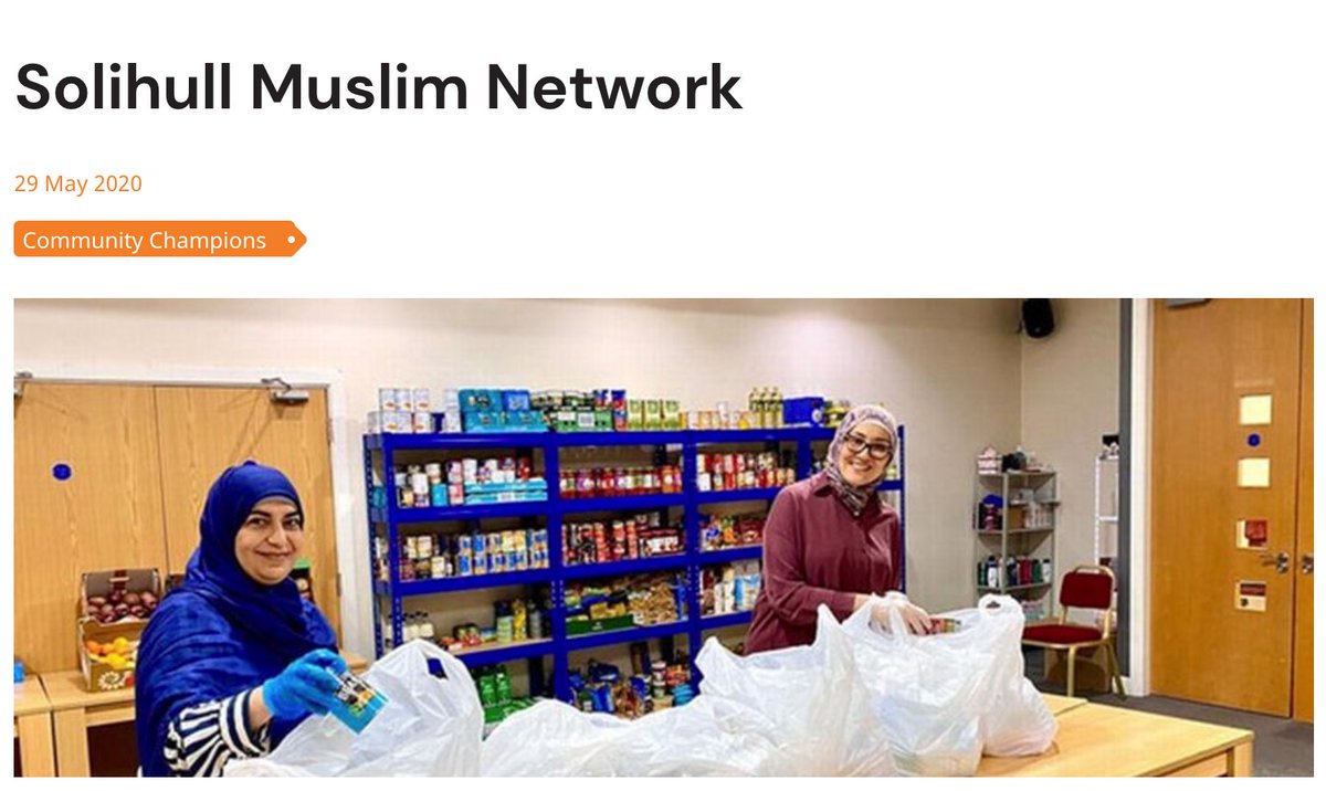 MayorWestMids's tweet photo. The Solihull Muslim Network is offering a lifeline to the most vulnerable during the #Coronavirus crisis 👏🌈 

Read more, here: https://t.co/vIZfCs4Vx8

Submit your own stories, here: https://t.co/piopsRxjrj

#CommunityChampionsWM
#WMKindness https://t.co/cYKJCdbFEb