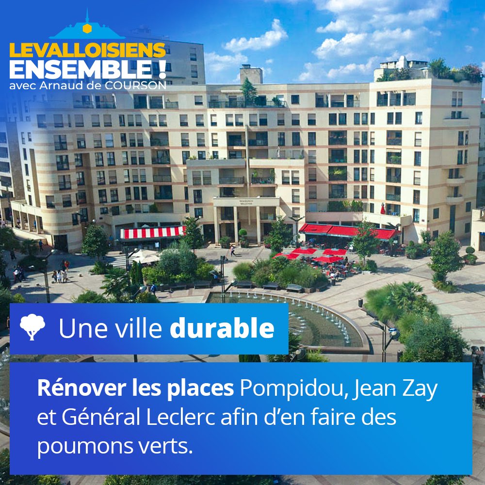 2courson's tweet photo. Une ville durable pour demain, c’est notre objectif pour #Levallois
Améliorer le cadre de vie des Levalloisiens par le #développementdurable ♻️et l’#ecologie positive 🌳 seront les actions quotidiennes de notre mandature.
Je m’y engage !
#LevalloisiensEnsemble
#Municipales2020 https://t.co/S7EIbQbOjM