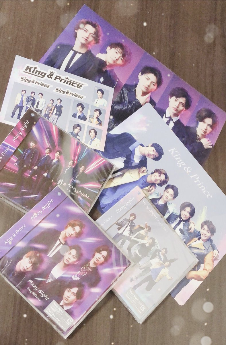 pf_satsuki's tweet photo. フラゲ🥰

King ＆ Prince Mazy Night
King ＆ Prince Mazy Night
King ＆ Prince Mazy Night

#KingandPrince 
#MazyNight https://t.co/ltTlLFhNdq