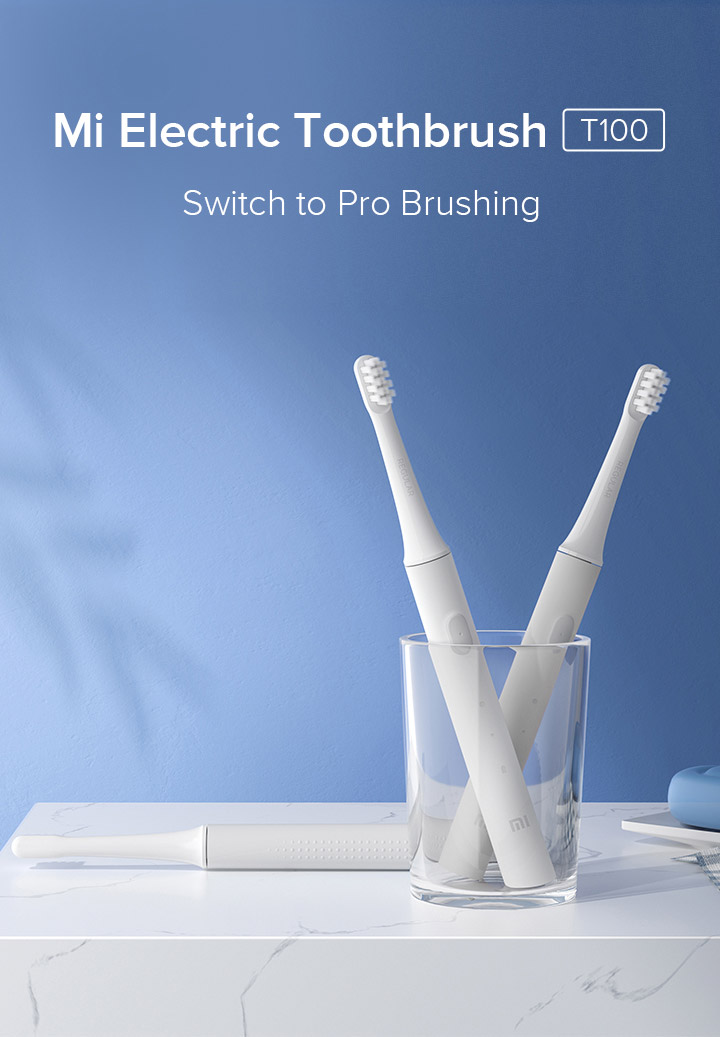 Mrtechauditor's tweet photo. #MiElectricToothbrush T100 announced in India
Ultra soft bristles
IPX7
Upto 30 days battery life
Upto 18000 rpm
Dual pro-brush modes with auto timer
Low-noise (60dB)
Crowdfunding price: ₹549 ($8)
#Xiaomi #Toothbrush #Tech #TechNews #Technology #TechnologyNews https://t.co/W0dSBk2aYd