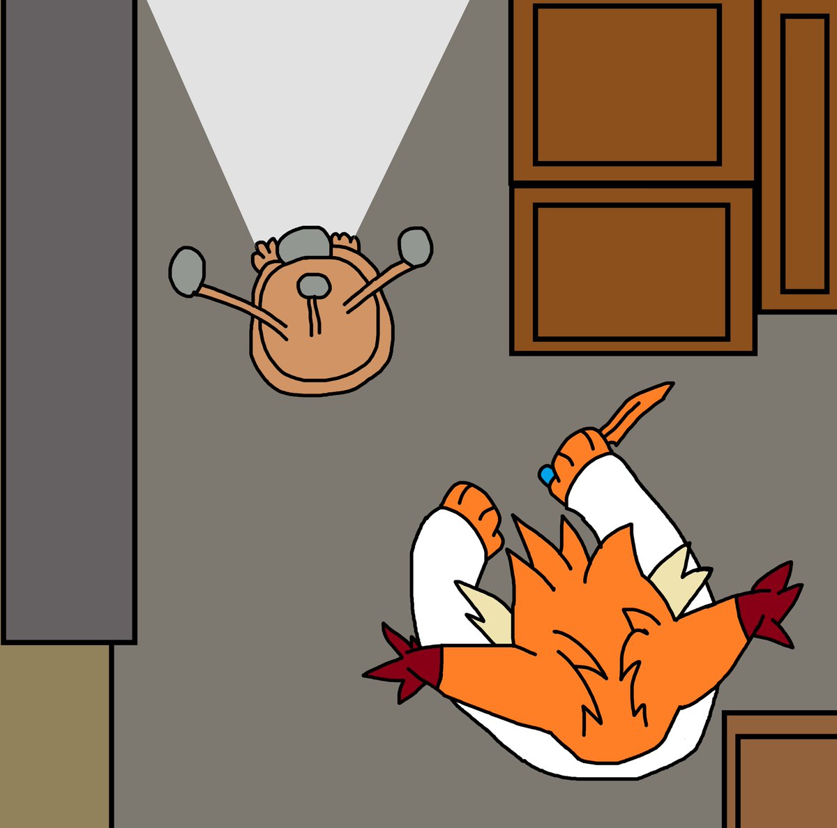 BobcatWacky's tweet photo. a bobcat hunting his next prey
inspired by playing hunter assassin xD
#hunterassassin #bubsy https://t.co/hxnpHd72dq