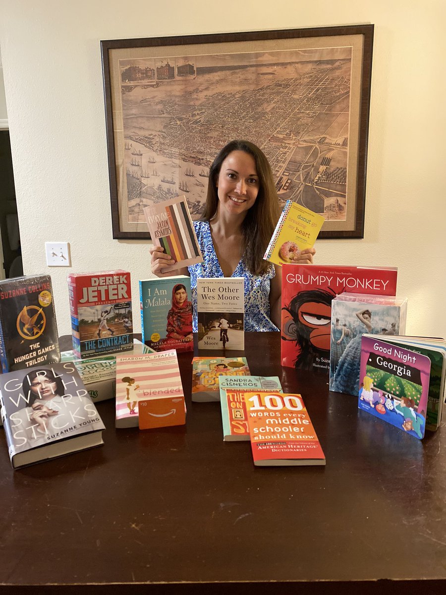 I think I’m going to love being a reading teacher next year! So far I’ve read 8 books this summer that I get to discuss with my students! 📚📖