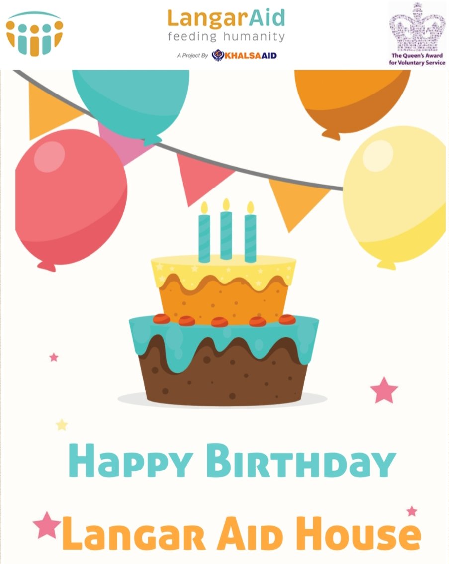 LangarAid's tweet photo. Today is the 2nd birthday of Langar Aid House
#LAHouse is a safehaven for those who seek comfort & warmth of community spirit anchored by protection,equality,respect & strength.This auspicious day commemorates how far our cause & those who have shared this journey has achieved🙏🏼 https://t.co/q4QTJzo02n