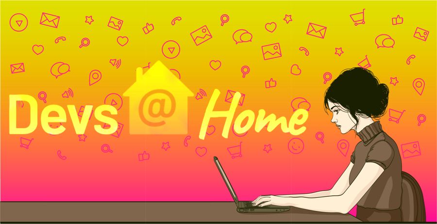 devmio_official's tweet photo. Devs@Home - today at 13:00 CET: Join the live webinar with  @Srushtika : Building a multiplayer version of Space Invaders https://t.co/Rul2ykVvWt #DevsAtHome https://t.co/ub624Y0Vmw