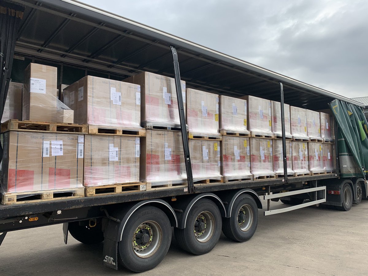 Another load of <a href="/glow_wormclub/">Glow-worm</a> Boilers arrived today 🚚 Call or email today for merchant rates and prices #Easicom #easylife