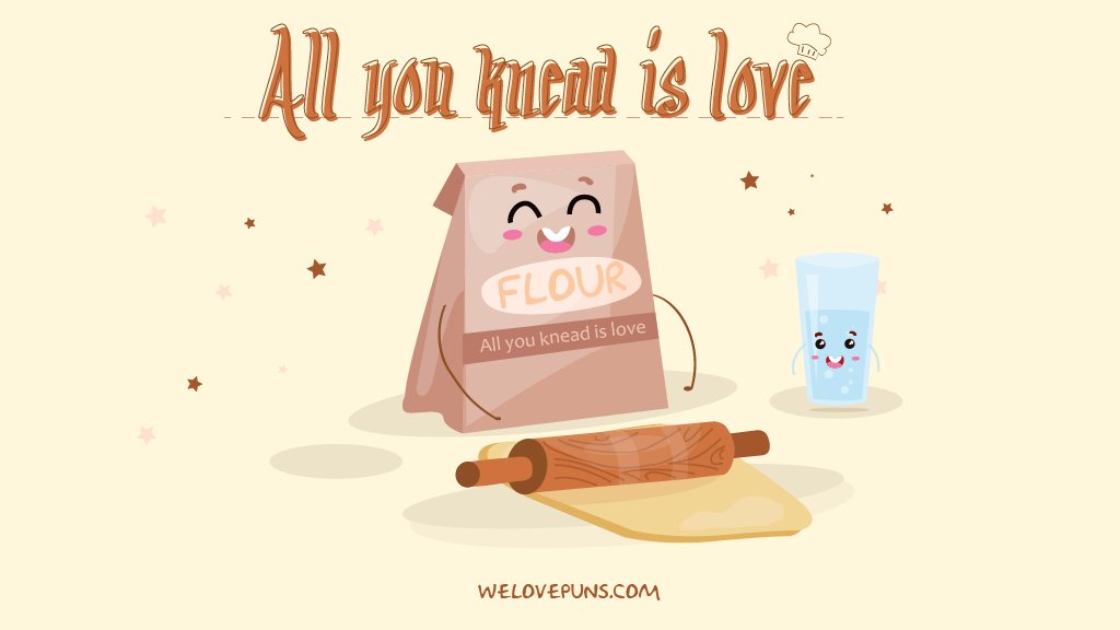 Baking bread and cakes together as a family is very exciting. These 38 #baking #puns can enliven such moments when all of you are together...

welovepuns.com/best-baking-pu…