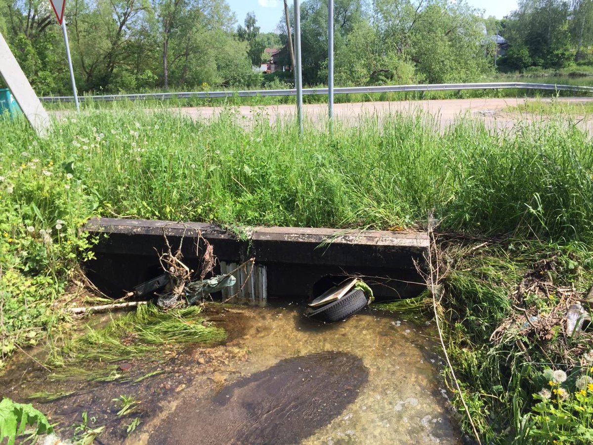 После паводка в пушкари принесло много мусора и вроде даже засорила трубу в которую течёт моржовка. Может вычистить? Хуже не будет. #венев <a href="/amo_venev_rayon/">АМО Веневский район</a>