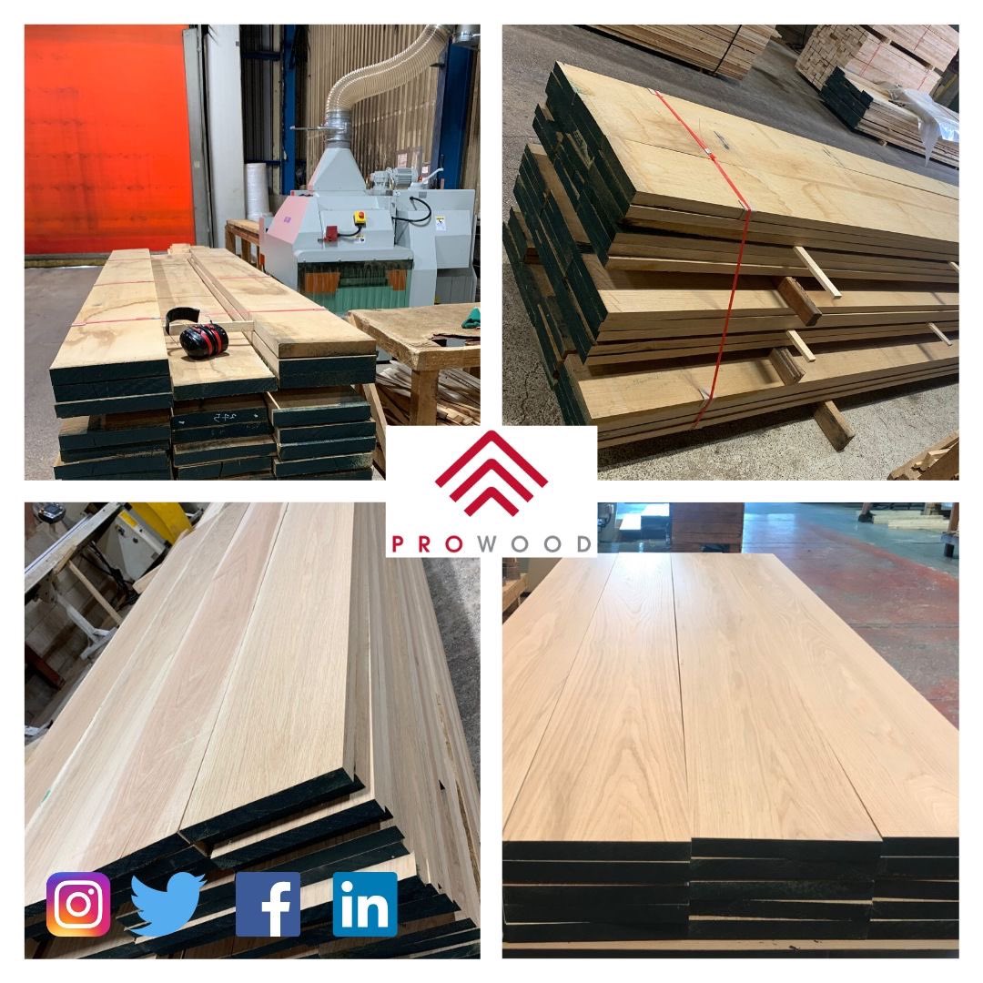 American white oak.

Our wide planks are sought after for high end joinery projects.