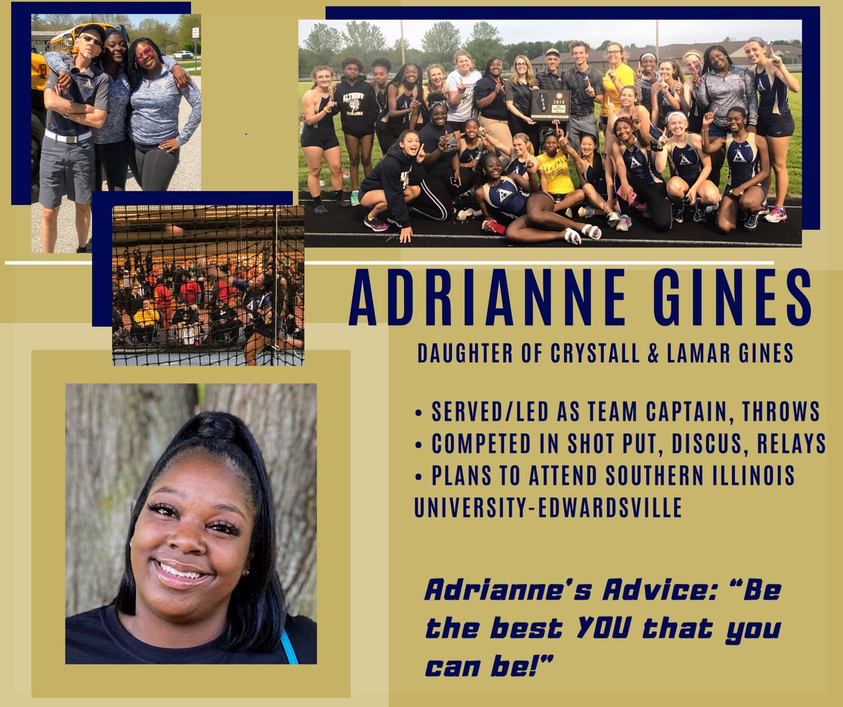 SENIOR SPOTLIGHT - Adrianne Gines