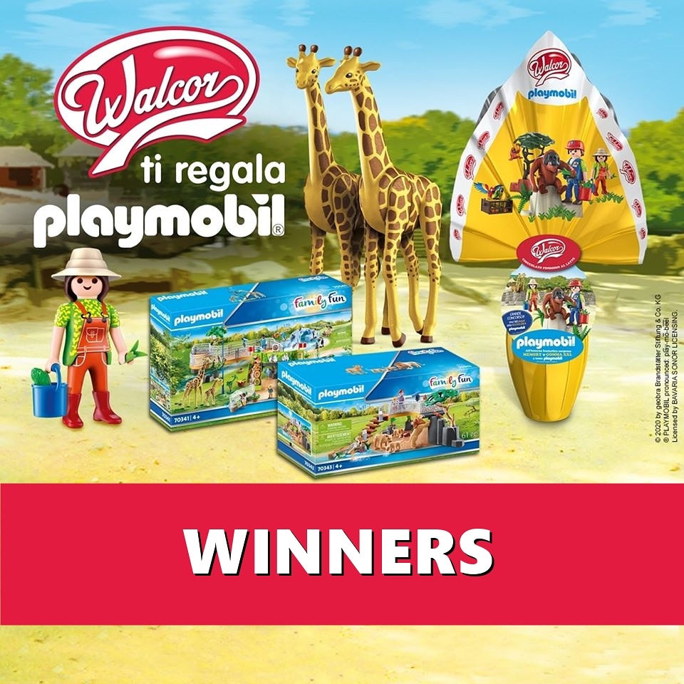 WalcorItalia's tweet photo. Sul sito https://t.co/4GvDpyv8c8 è stato pubblicato l'elenco dei vincitori del concorso di Pasqua "Walcor ti regala Playmobil": andate a scoprire se avete vinto!😀
Grazie a tutti per aver partecipato!😊
#Walcor #contest #concorso #playmobil #vincitori #walcortiregalaplaymobil https://t.co/xaCyq9BcD3
