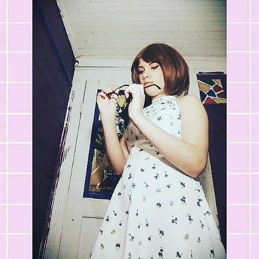 Dilfbug's tweet image. //Here is a photo of me from today^^ i have no clue on what im doing but i sure act like i do