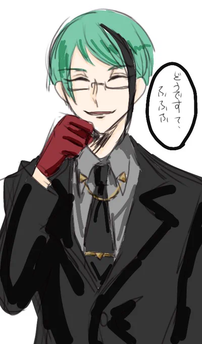 イルマジェイド
※中の人繋がり
※雑落書き 