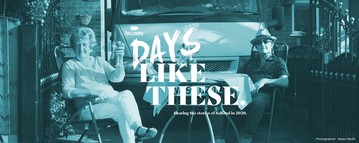 The_Lowry's tweet image. TELL US YOUR STORY OF LOCKDOWN. Now accepting submissions for inclusion in our online exhibition, Days Like These. Find out more: bit.ly/2Uot9rB