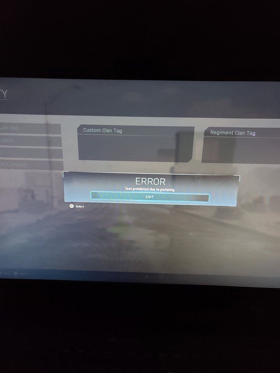 LMeaner's tweet photo. @CallofDuty 

You talk about black lifes matter and the importance right now but yet in game we can support it hy putting BLM as our clantag because its profanity. Get with program devs https://t.co/4URE3p0UkH