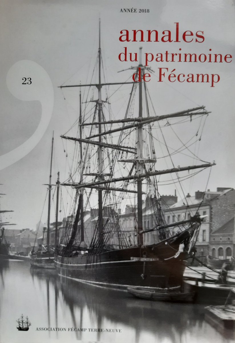 Le n⁰23 des Annales est paru en 2018. Au sommaire : le coffre reliquaire de l'abbatiale, de la #peinture (notamment prix de Rome <a href="/museedefecamp/">Les Pêcheries</a>), l'histoire des marchands de glaces à #Fécamp, le fond Banse, et de la pêche(#archéo, XVIII⁰, à Terre Neuve, en Seine)