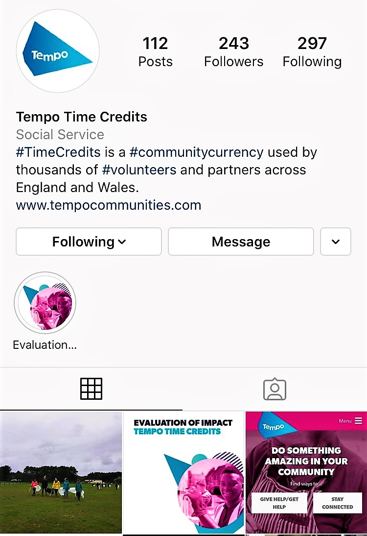 Did you know we have an Instagram? 

Head over to our page at instagram.com/tempotimecredi… and click follow to join our community!