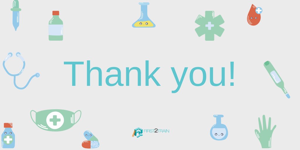 First2TrainUK's tweet photo. Thanks to all our new followers and likers! We welcome everyone to First2Train for effective health &amp; safety training solutions to business and the general public throughout the UK.

Visit https://t.co/I99aY4QfLG for more info. https://t.co/fjfgTwEHFR