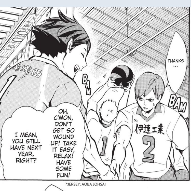 @inarizakisunas pls oikawa flamed futakuchi in like two seconds, ppl rly think his whiny act is for real?