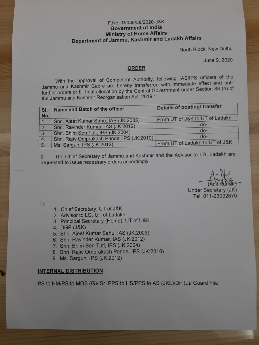 stanz107's tweet photo. Thank you @SargunShukla for your service to my people of Ladakh and best wishes for your new posting in UT JK https://t.co/xUF5dQiKKy
