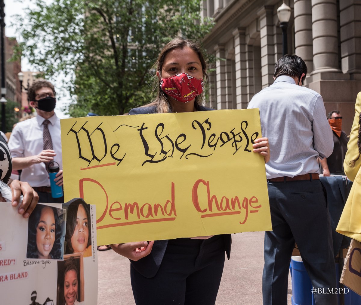 AaronWBanks's tweet photo. Lawyers and members of the legal community showing up for #BLM2PD #BLM2PDSTL #STL #MSPD #BlackLivesMatter #BreonnaTaylor #GeorgeFloyd #ABanks https://t.co/BrQnJDKAYY