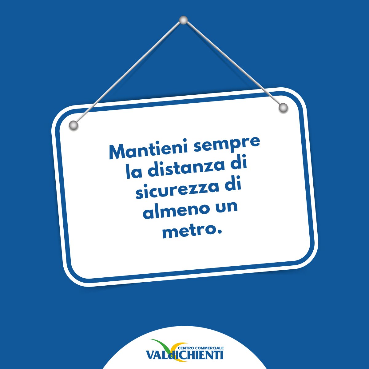 valdichienti's tweet photo. Rispetta la distanza di sicurezza di almeno un metro dalle persone e segui la segnaletica che trovi all'interno del Centro! 😀
#CentroValDiChienti https://t.co/iviSvXFZfJ