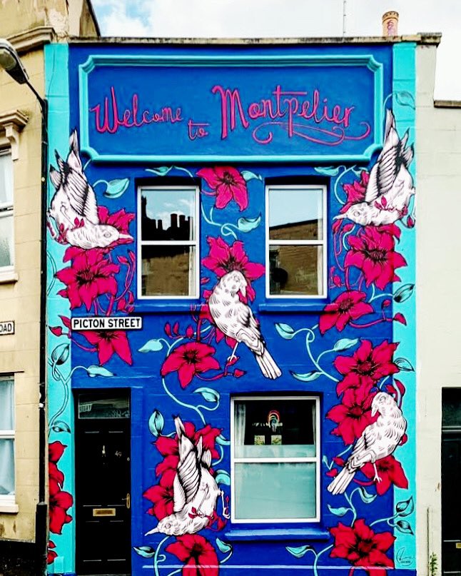 Montpelier, Bristol, England. We Bristolians really embrace colour in our city...which is what makes it such a vibrant city. 

#colour #Bristol #paintedbuildings #bristolproperty #streetart #happyspaces #exteriordesign #design
