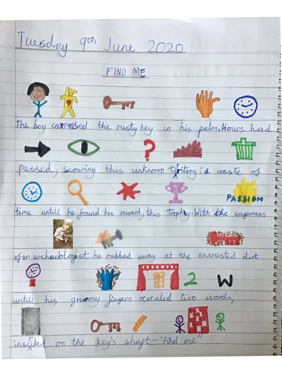 trampallRAD's tweet image. Year 4 started a new topic in Literacy and Hamdan from Diamonds Class did this fantastic story map! #RADRemoteLearning #Year4ReptonAD