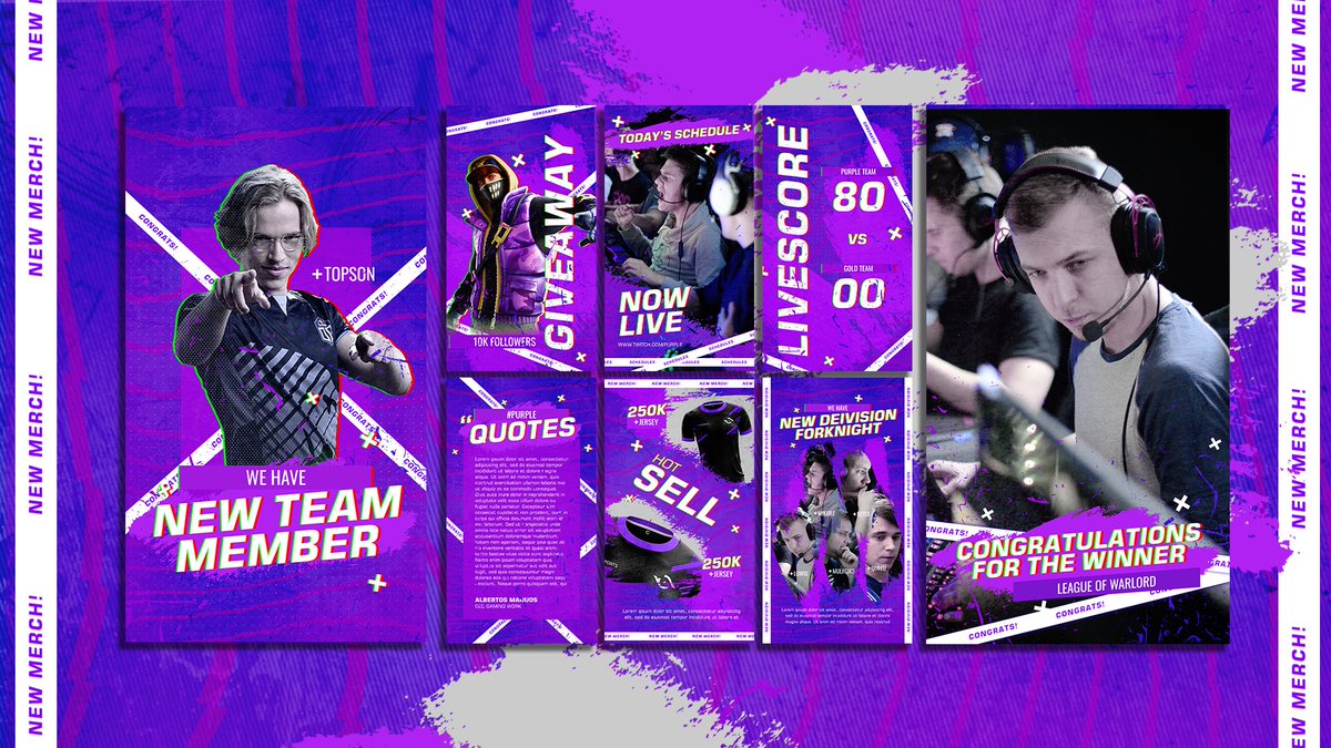 ovozgraphics's tweet photo. ESPORST PROFESSIONAL SOCIAL MEDIA TEMPLATE V2
Already in our market shop
Go Check : https://t.co/HniaRTwQBf 

@rtsmallstreams
@GamerGalsRT
@Stream_Culture_
@sme_rt
@BlazedRTs 
@LaZy_RTs 
@Turbo_RTs 
@FearRTs 
#SmallStreamerCommunity 
#SmallStreamersConnect 
#SupportSmallStreamers https://t.co/B1rfz8OsMK