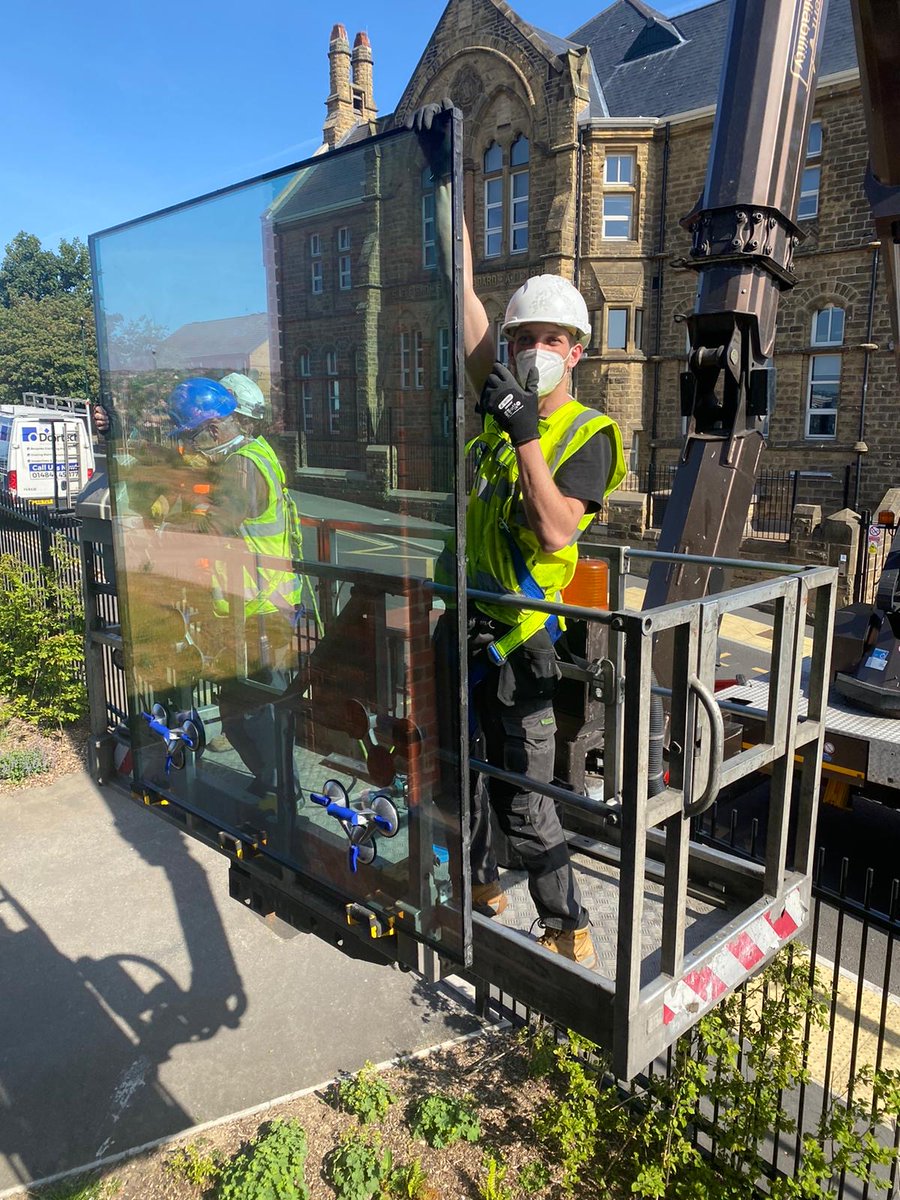 Replacement of one glass unit and leak investigation works completed by our maintenance team in Sheffield last week🙌🏼 #replacements #maintenance #leak #repair #glass #glazing #manufacturing #construction #replacementglass #leakinvestigation #sheffield