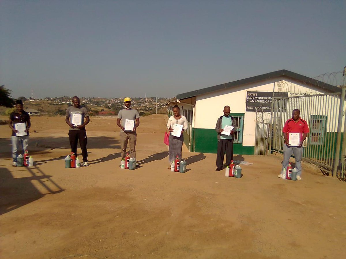 GRSPZA's tweet photo. As part of the school readiness set-ups, Safe2School-Safe2Home Scholar vehicles were sanitized and drivers received their safety pack in KZN, Saturday 06.06.2020.
Thanks to @eThekwiniM , TSAM and GRSP ZA 
#StaySafe https://t.co/mrYu33WVVa