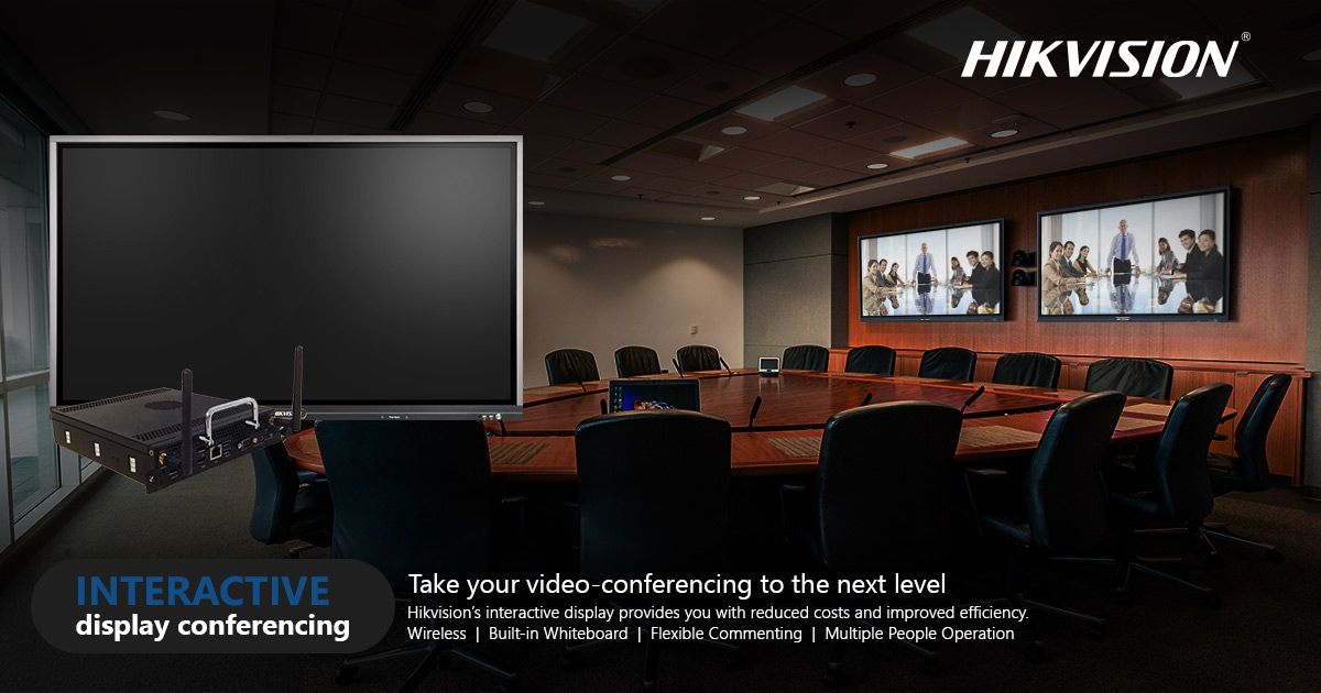 Hikvision_SA's tweet image. #Hikvision #interactivedisplay provide #wirelessprojection, no cables needed, Built-in whiteboard software, Share with QR code/email, Multiple people writing, Flexible commenting, brightness automatically adjusted
Next level #videoconferencing buff.ly/30j7iFN