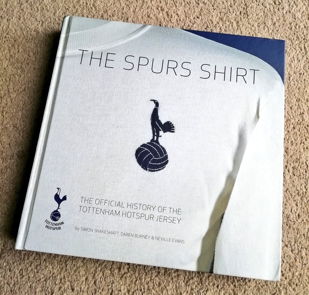 The fantastic 'The Spurs Shirt' by @SimonShakey252, @darenburney and Neville Evans was book 11 of the #footballreadingchallenge, 'a book about football shirts'. Superbly researched, great photos and full of brilliant Spurs memories.