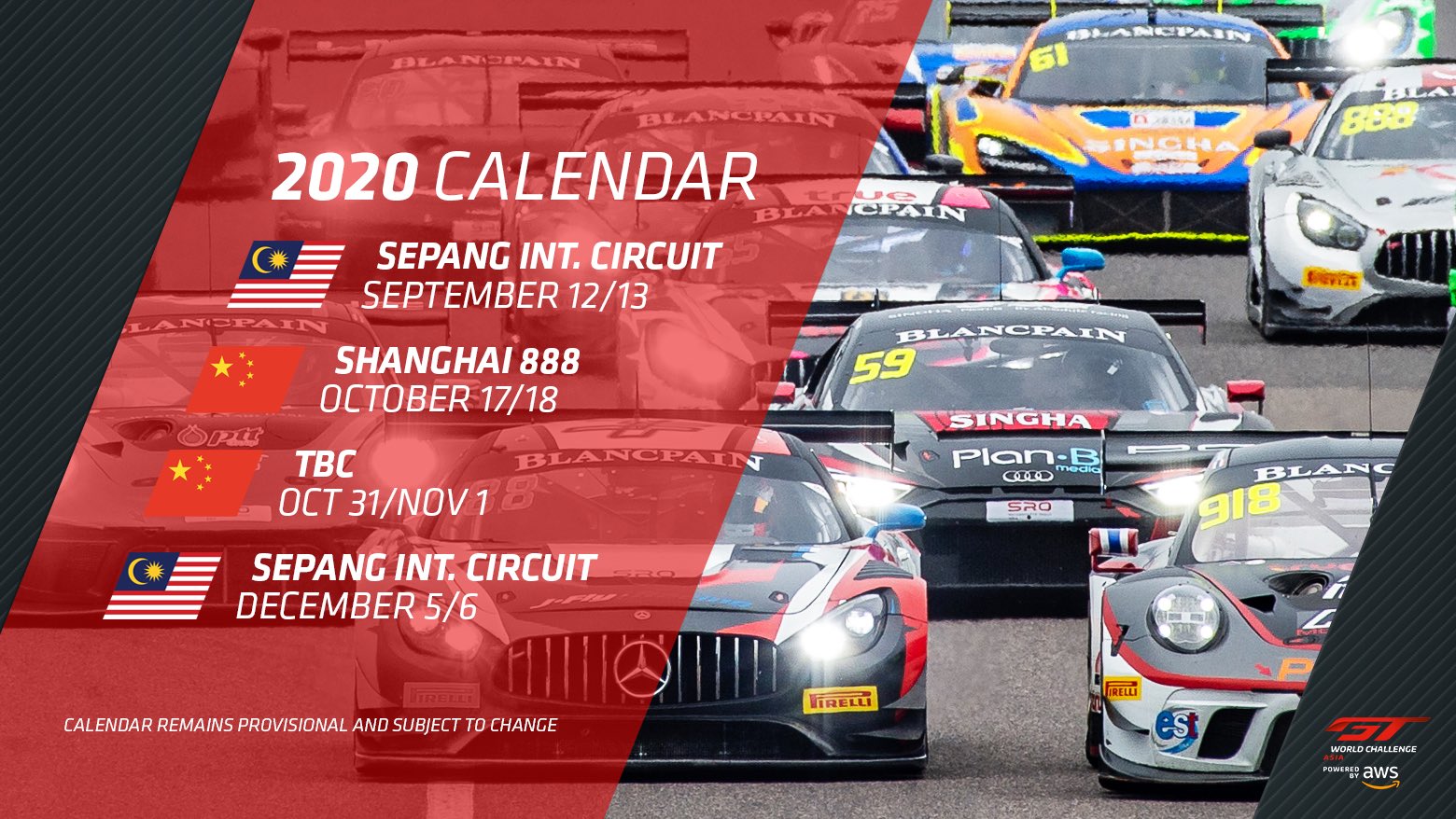 Blancpain top gt calendar