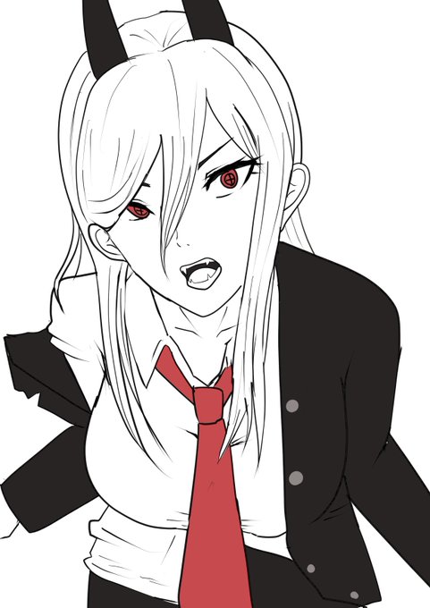 パワーちゃんかわいいね…
 #チェーンソーマン 