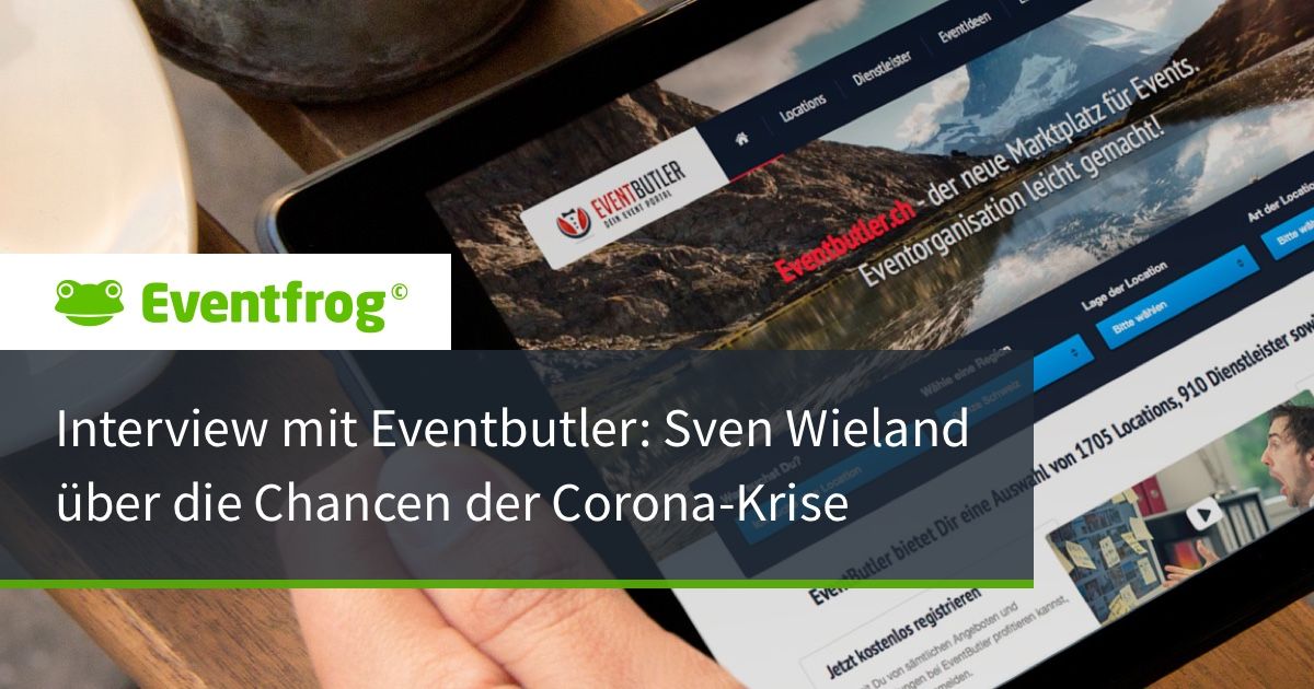 eventfrog_net's tweet image. Wie sich die Corona-Krise auf @Event_Butler auswirkt und wie sie damit umgehen, erzählt uns @svenwieland im Interview: bit.ly/2XKZJpZ