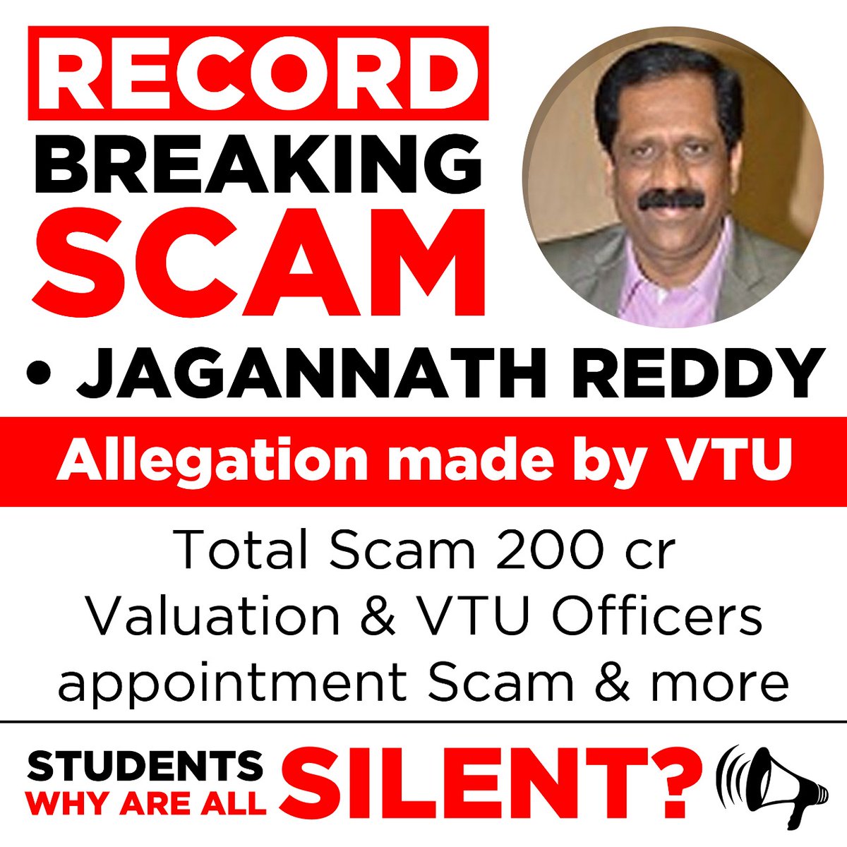 StudentsVtu's tweet photo. #amendvtuact
#fulltimecarryoverforvtustudents
#removevtuyearbacksystem
#StudentLivesMatter
#promoteVTUstudents
@drashwathcn @kharge
@BSYBJP @siddaramaiah @HRDMinistry @PMOIndia @KPCCPresident @tv9kannada @btvnewslive @News18Kannada @VVani4U @prajavani @Vijaykarnataka @vtuinfo https://t.co/wmhsndiRjU