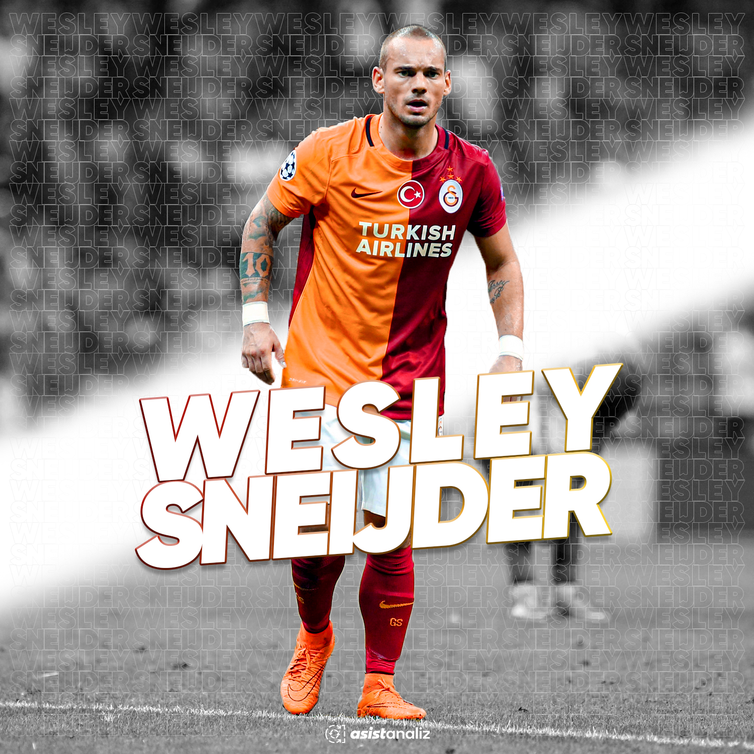 Galatasaray\ n eski y ld z Wesley Sneijder 36 ya  nda!

Happy Birthday, 