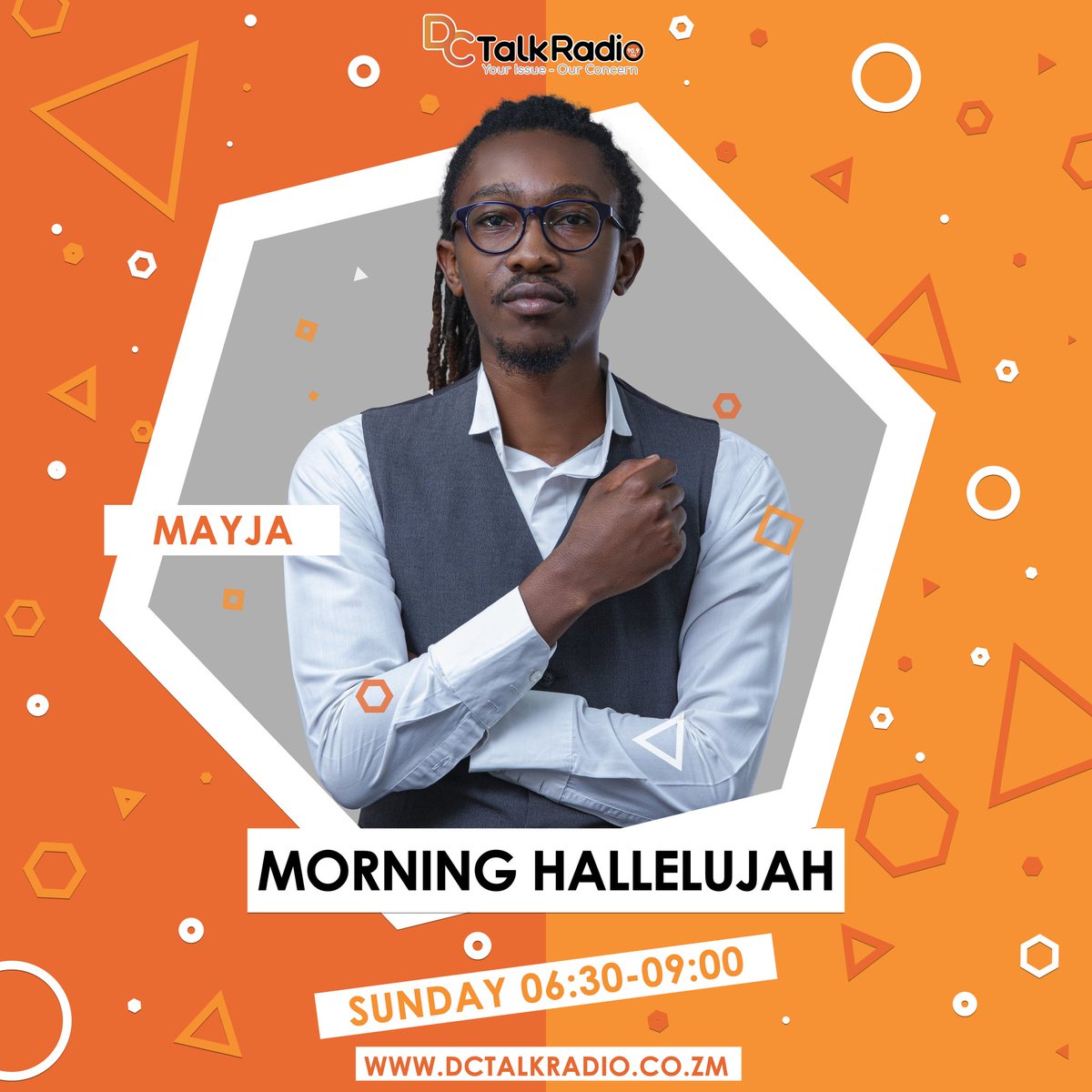 MaYJa36's tweet photo. Hi, am Maxwell 'Mayja' Moono a Radio presenter at @DC_TalkRadio and I host a number of shows #TableTalkwithMayja #MorningHallelujah #ThemeOfTheWeek and #WrapOfTheDay
Don't hesitate to DM me for interviews especially if you are a Zambian Artist on the come up.
#DcTalkRadio
#mayja https://t.co/9u1WAZMuJI