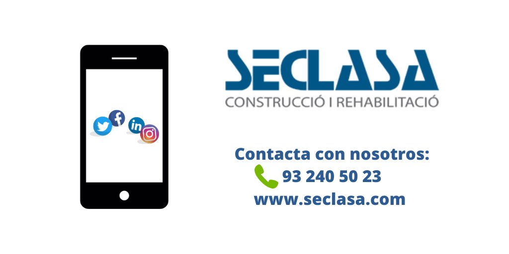 Contacta con nosotros <a href="/Seclasa/">Seclasa construcción y rehabilitación</a> ⤵️
_______
☎️ 93 240 50 23 o seclasa.com