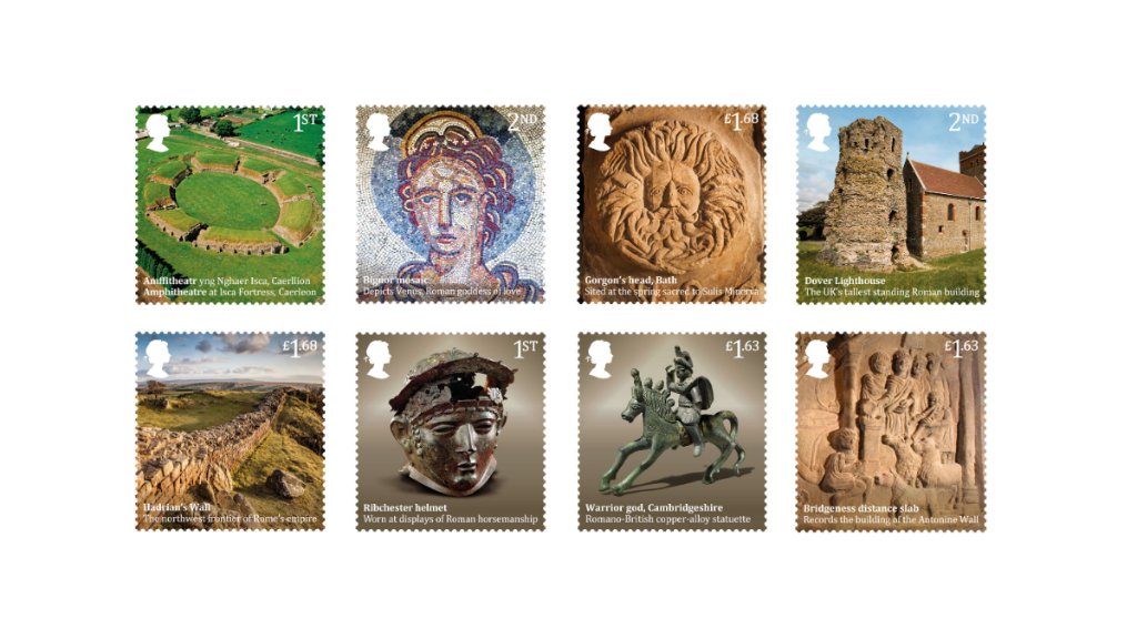 Roman Britain Stamps 2020