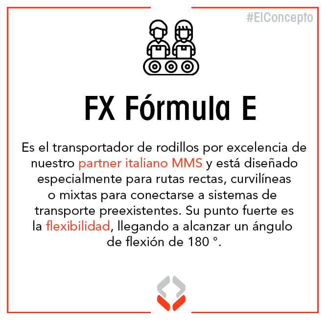 Modumaq's tweet image. 📌#ElConcepto | ¿Conoces el transportador FX Fórmula E?

Hoy, en #ElConcepto de #Modumaq, te traemos la definición de este producto de MMS y su gran potencial, la flexibilidad.

👇

#atmautomation #conceptos #logística #almacenamiento #integración #automatización #conveyor