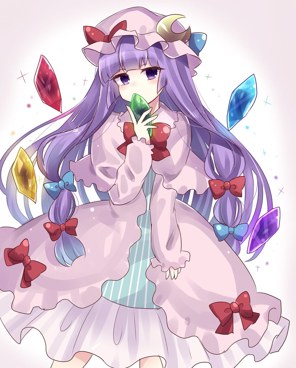 6月9日はパチュリーの日 むきゅ すばる 2 東方樂祭liveのイラスト