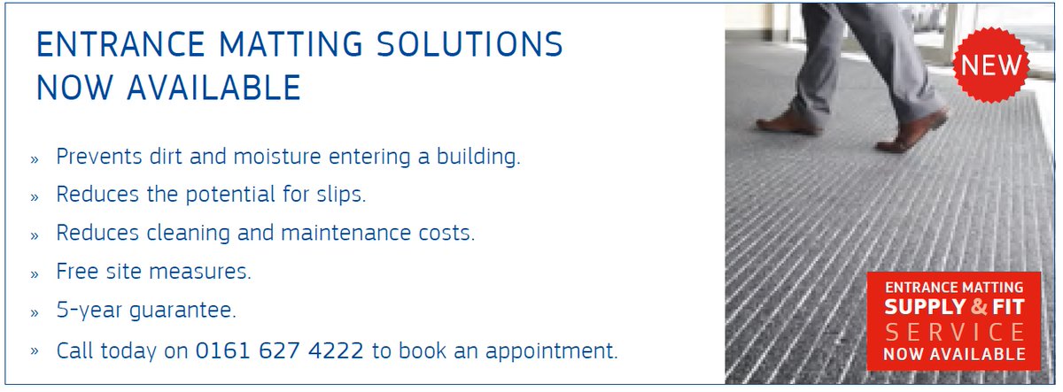 Did you know Quantum Flooring now have a range of entrance matting?

>> Simple pricing
>> Made in Britain 
>> Free site surveys

quantumprofilesystems.com/en/quantum-ser…