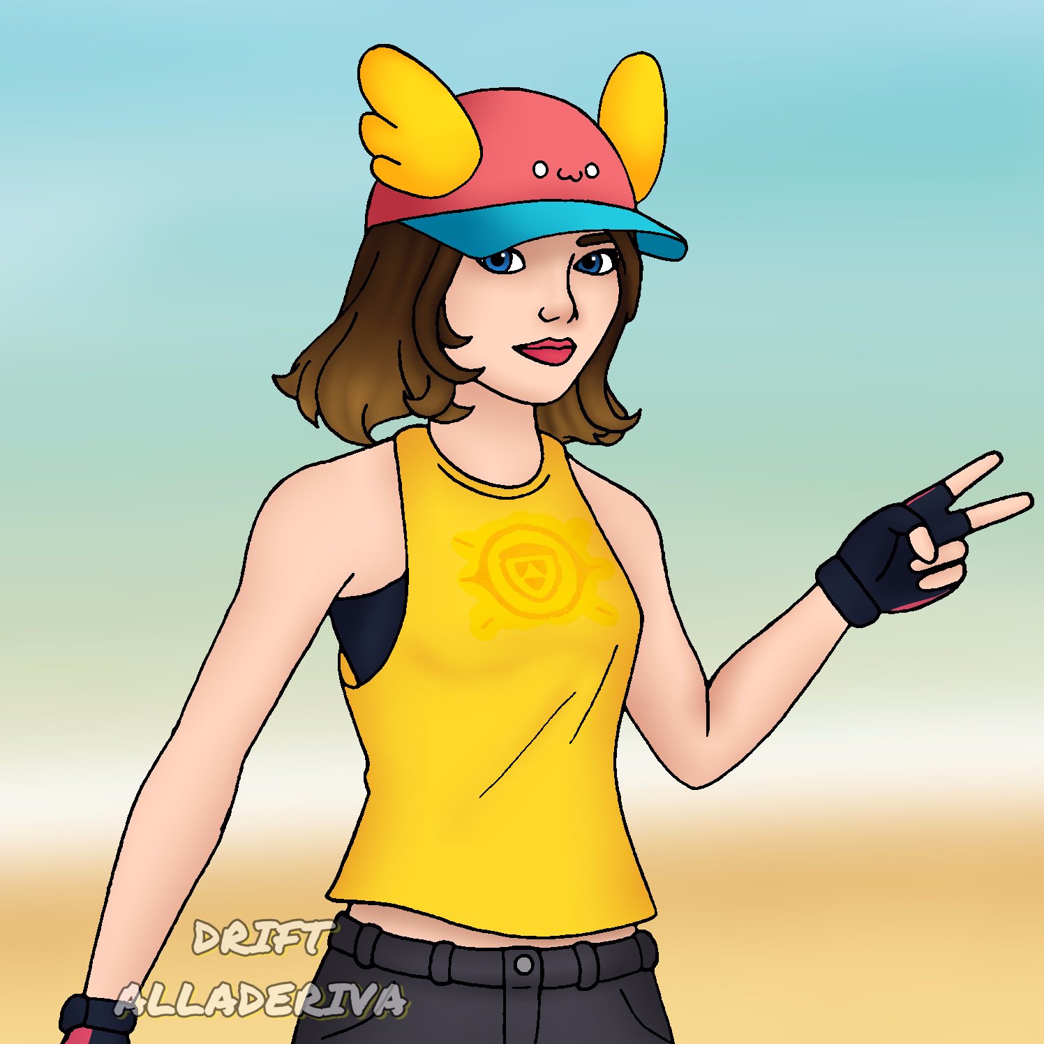 Fortnite skye 2024 fan art