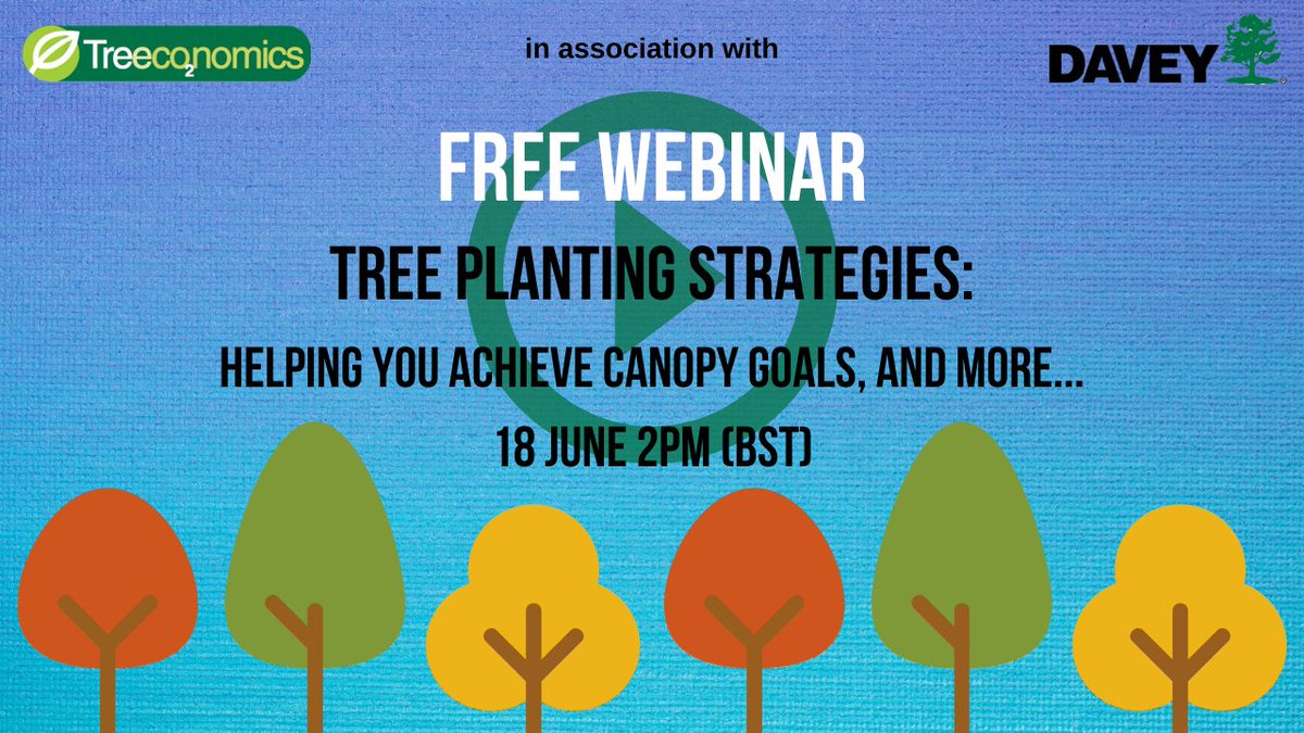 Treeconomics's tweet photo. Learn how a tree planting strategy could help you achieve your green goals, appreciate the difference between tree numbers and canopy cover, understand the importance of where to plant, what to plant, how to plant, tree diversity, and resilience.

Join us! https://t.co/2eje9Ic88v https://t.co/XoVkwIZ96d