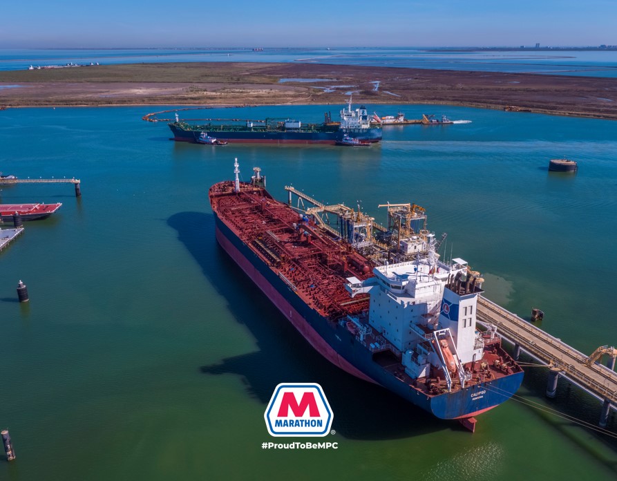 MarathonPetroCo's tweet image. A morning on the Bay.

Located off the entrance to the Houston Ship Channel, our Galveston Bay Refinery in Texas City, Texas, plays an integral role in keeping America &amp;amp; the World moving.

#ProudToBeMPC
