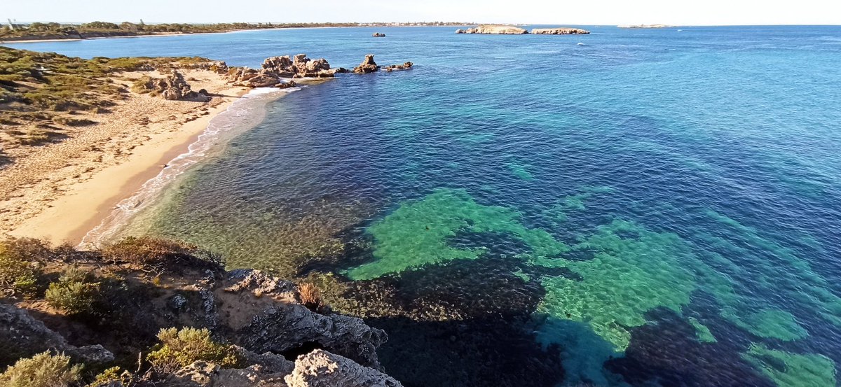 Beautiful Point Perron Western Australia. One of my favorite spots for exercise. 💖