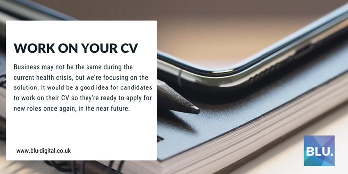 BluDigitalLife's tweet image. #IsolationTips: Working on your CV during this time is a great way to ensure you're set up and ready to go for a future role! 

blu-digital.co.uk/blog-details/2…