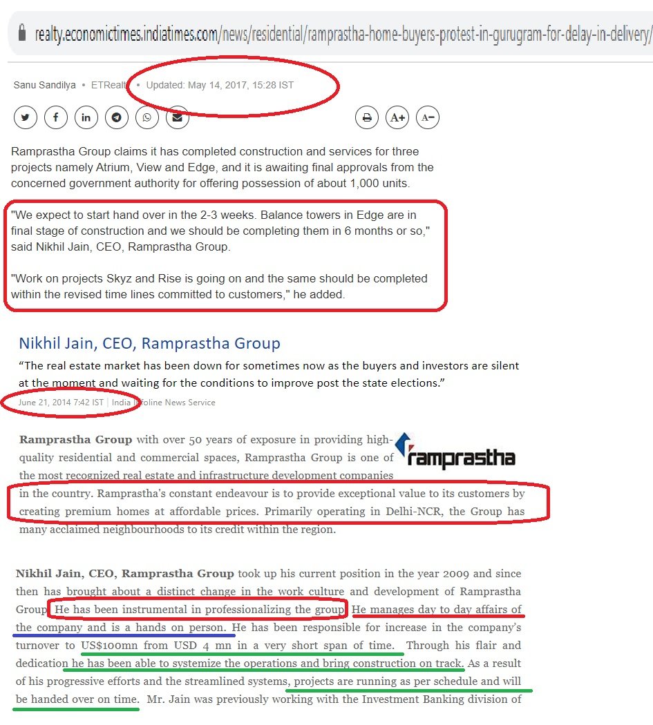 Ramprastha Rise Buyers (@rprise37d) on Twitter photo Jab बुनियाद ही झूठ पे टिकी हो,क्या समझोगे हमारा दुख? #Ramprastha ki Hands-on मैनेजमेंट अब मिलने से करती है इंकार। कौन सुनेगा #innocenthomebuyers की #MannKiBaat?
<a href="/PradipRahi/">Pradip Rahi</a> <a href="/cmohry/">CMO Haryana</a> <a href="/mlkhattar/">Manohar Lal</a> <a href="/DC_Gurugram/">DC Gurugram</a> <a href="/Dchautala/">Dushyant Chautala</a> <a href="/anilvijminister/">Anil Vij Minister Haryana, India</a> <a href="/bkmkb2019/">Bharat Ke Mann Ki Baat, Modi Ke Saath</a> <a href="/PMOIndia/">PMO India</a> <a href="/narendramodi/">Narendra Modi</a> <a href="/ZeeNews/">Zee News</a> Jab बुनियाद ही झूठ पे टिकी हो,क्या समझोगे हमारा दुख? #Ramprastha ki Hands-on मैनेजमेंट अब मिलने से करती है इंकार। कौन सुनेगा #innocenthomebuyers की #MannKiBaat?
<a href="/PradipRahi/">Pradip Rahi</a> <a href="/cmohry/">CMO Haryana</a> <a href="/mlkhattar/">Manohar Lal</a> <a href="/DC_Gurugram/">DC Gurugram</a> <a href="/Dchautala/">Dushyant Chautala</a> <a href="/anilvijminister/">Anil Vij Minister Haryana, India</a> <a href="/bkmkb2019/">Bharat Ke Mann Ki Baat, Modi Ke Saath</a> <a href="/PMOIndia/">PMO India</a> <a href="/narendramodi/">Narendra Modi</a> <a href="/ZeeNews/">Zee News</a>