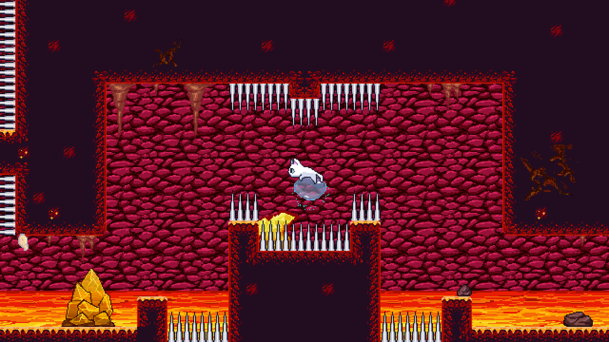 itchio's tweet photo. Bubbles the Cat: Leap, blast and bob your way through over a hundred levels of cute platforming action in BUBBLES THE CAT!

https://t.co/m8gvw2uL65 by @TeamCatsNBears https://t.co/AbvYpClhgY